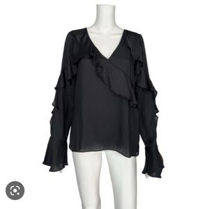 Parker ruffle blouse